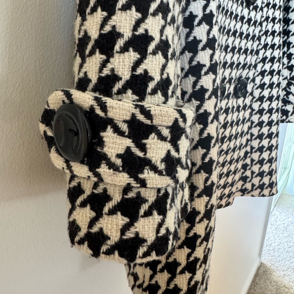 Authentic Sterlingwear of Boston Houndstooth Peacoat - Picture 3 of 7